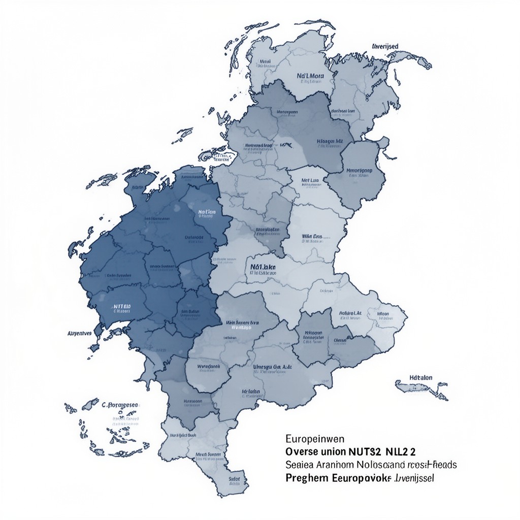 AI-generated illustration of European Union NUTS-2 region NL21