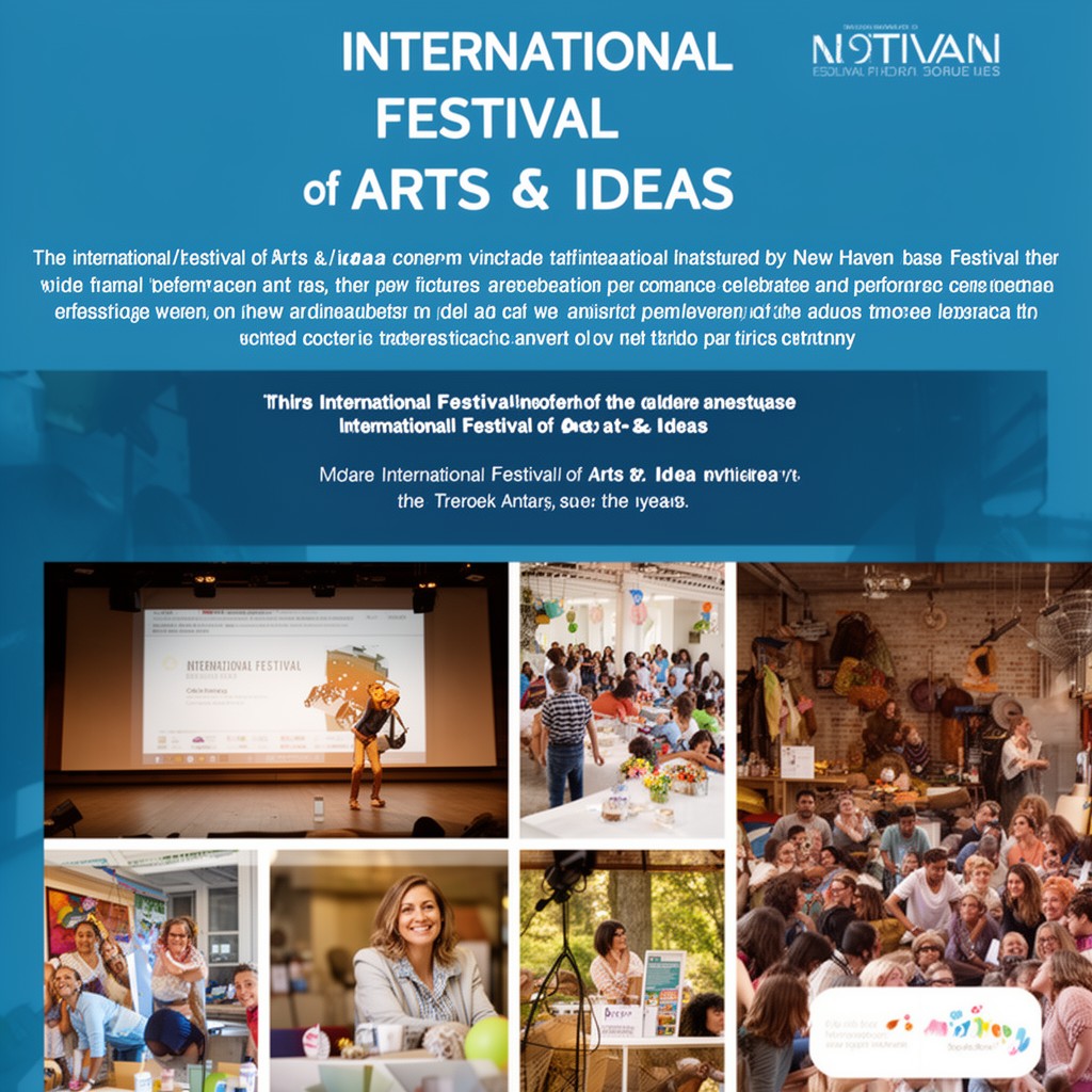 AI-generated illustration of International Festival of Arts & Ideas