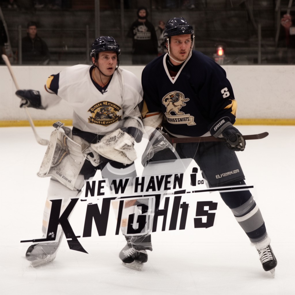 AI-generated illustration of New Haven Knights (historical)