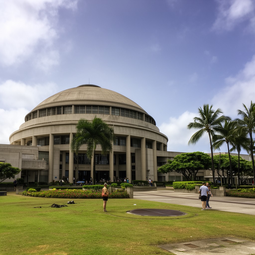 AI-generated illustration of Hawaii State Capitol