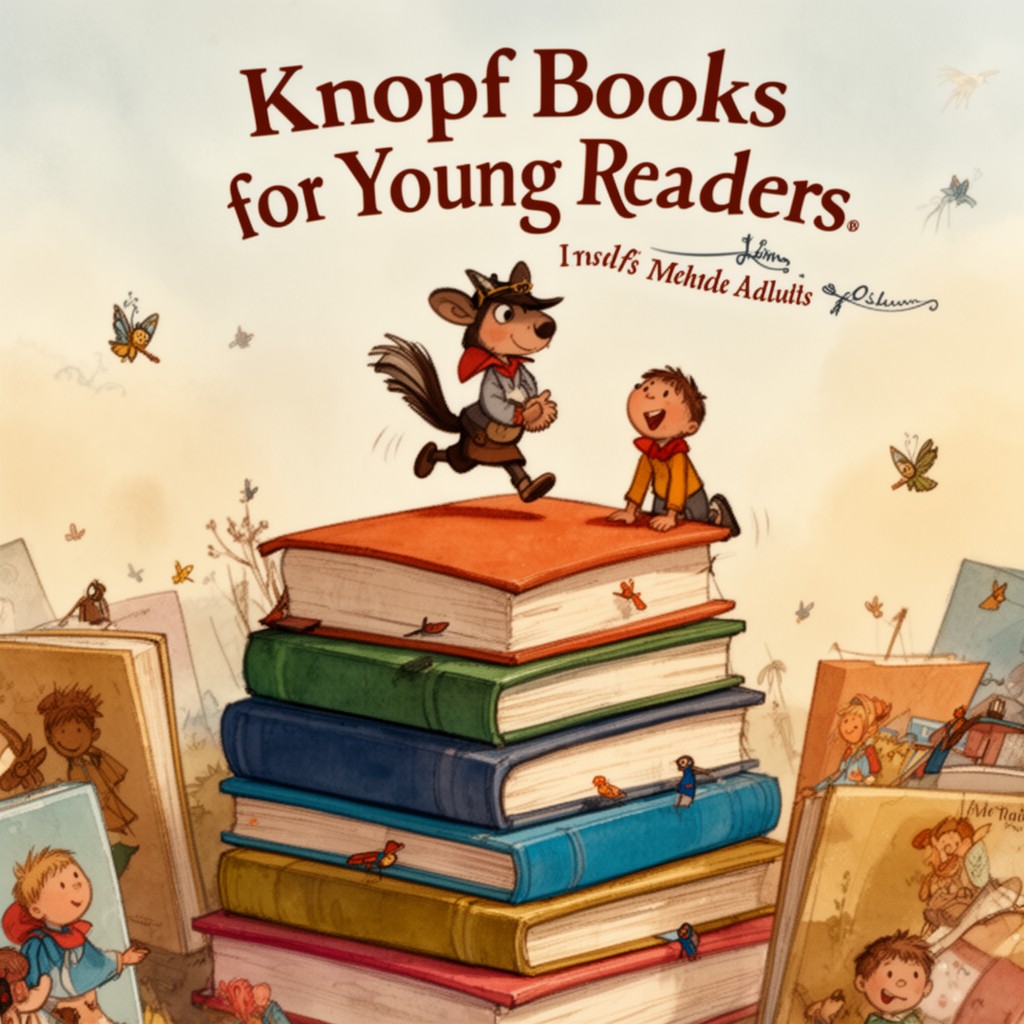 AI-generated illustration of Knopf Books for Young Readers