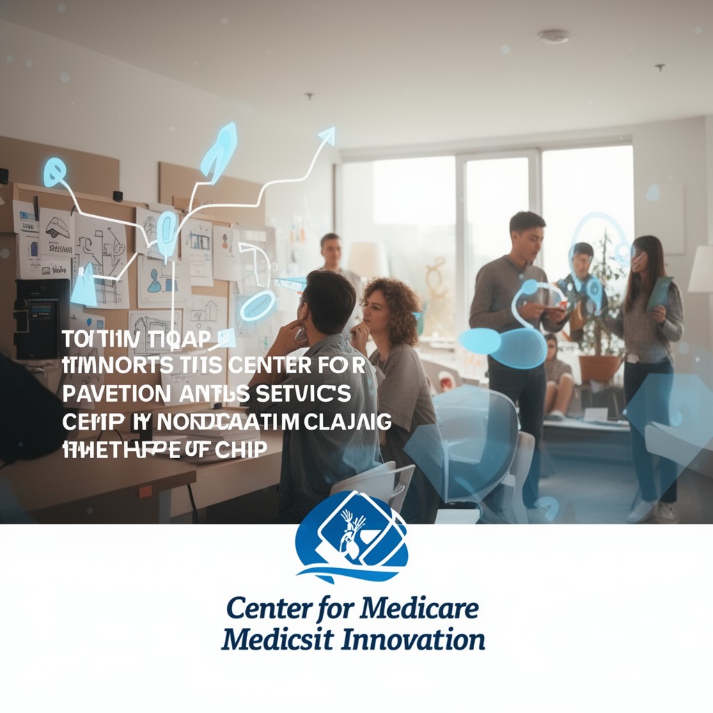 AI-generated illustration of Center for Medicare and Medicaid Innovation