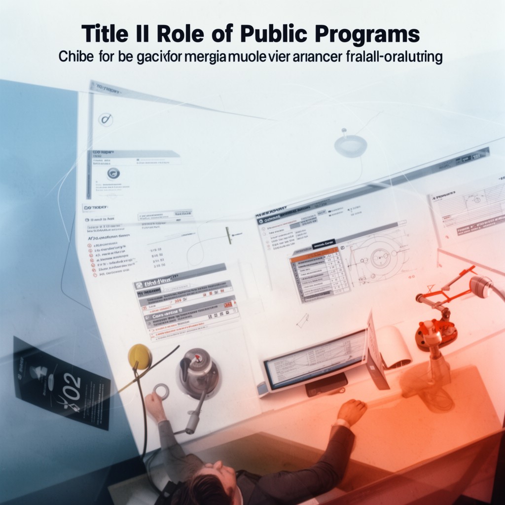 AI-generated illustration of Title II Role of Public Programs