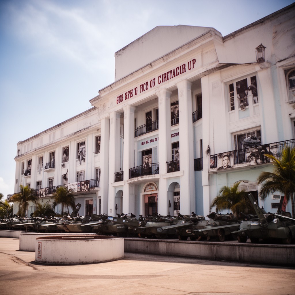 AI-generated illustration of Bay of Pigs Museum