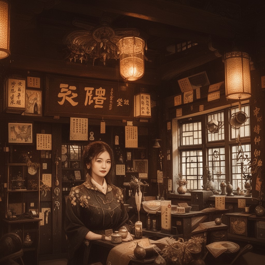 AI-generated illustration of 陳