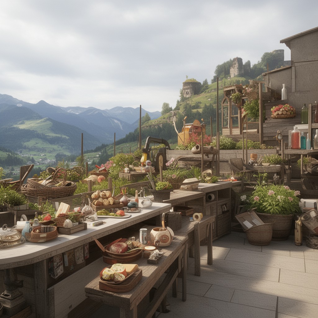 AI-generated illustration of Swiss Federal Food Safety and Veterinary Office