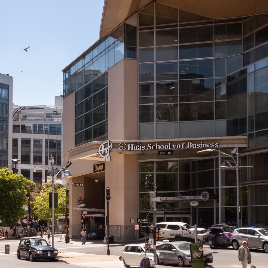 AI-generated illustration of Haas School of Business
