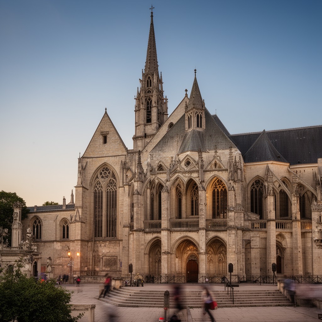 AI-generated illustration of Catholic Church in France