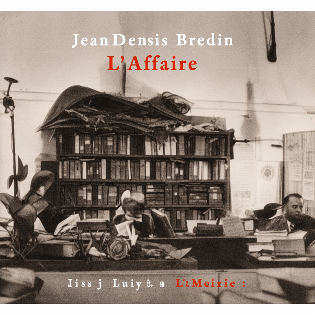 AI-generated illustration of "L’Affaire" by Jean-Denis Bredin