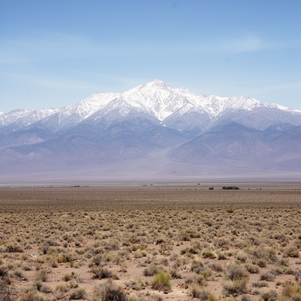 AI-generated illustration of Inyo County, California