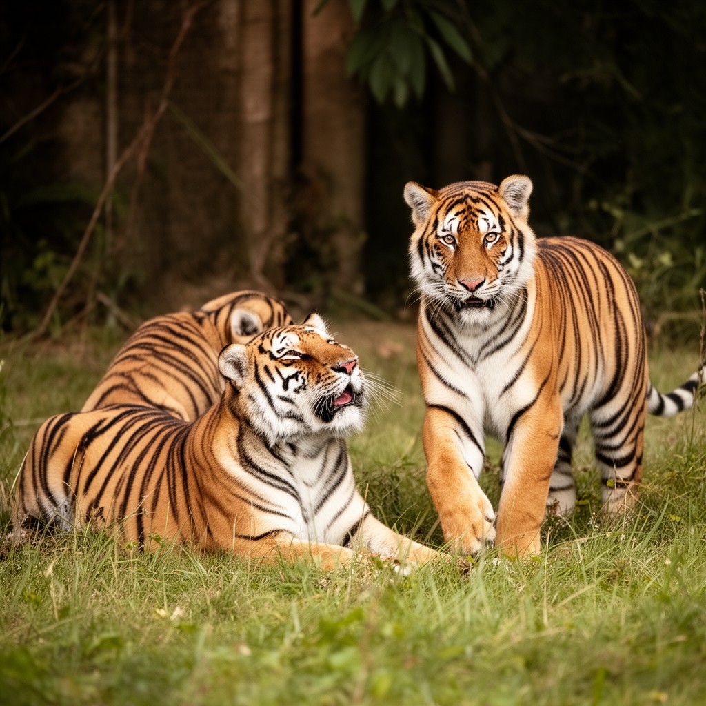 AI-generated illustration of Tigers