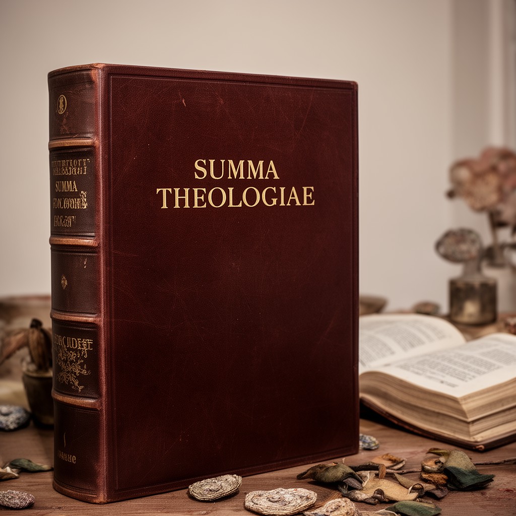 AI-generated illustration of Summa Theologiae