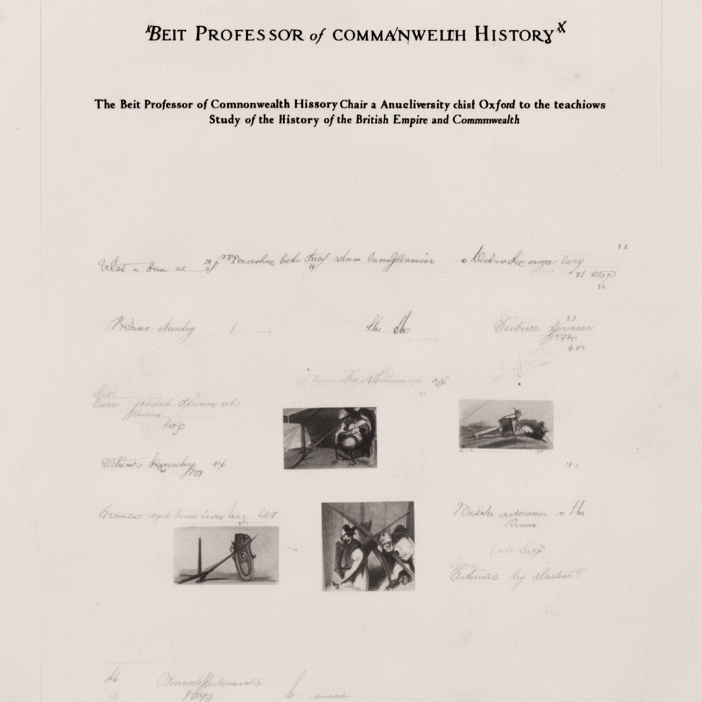 AI-generated illustration of Beit Professor of Commonwealth History