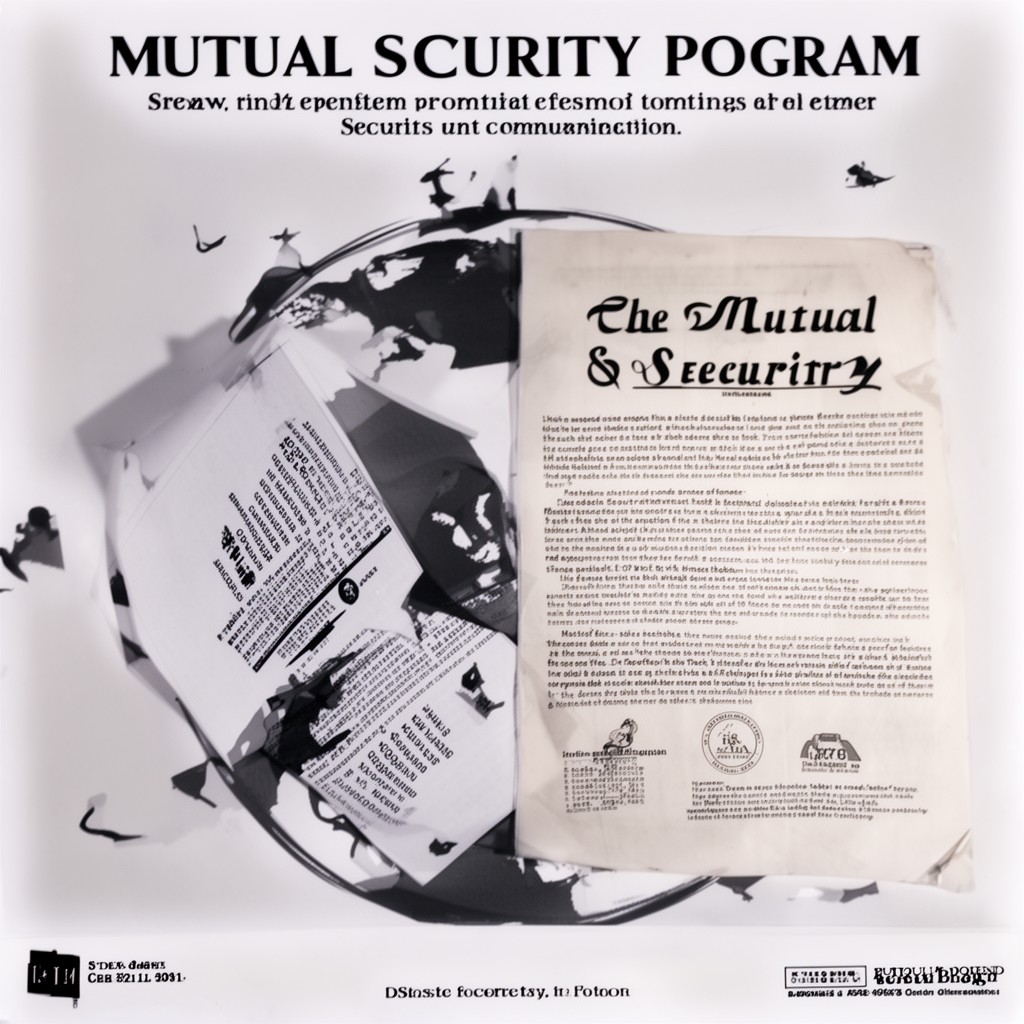 AI-generated illustration of Mutual Security Program