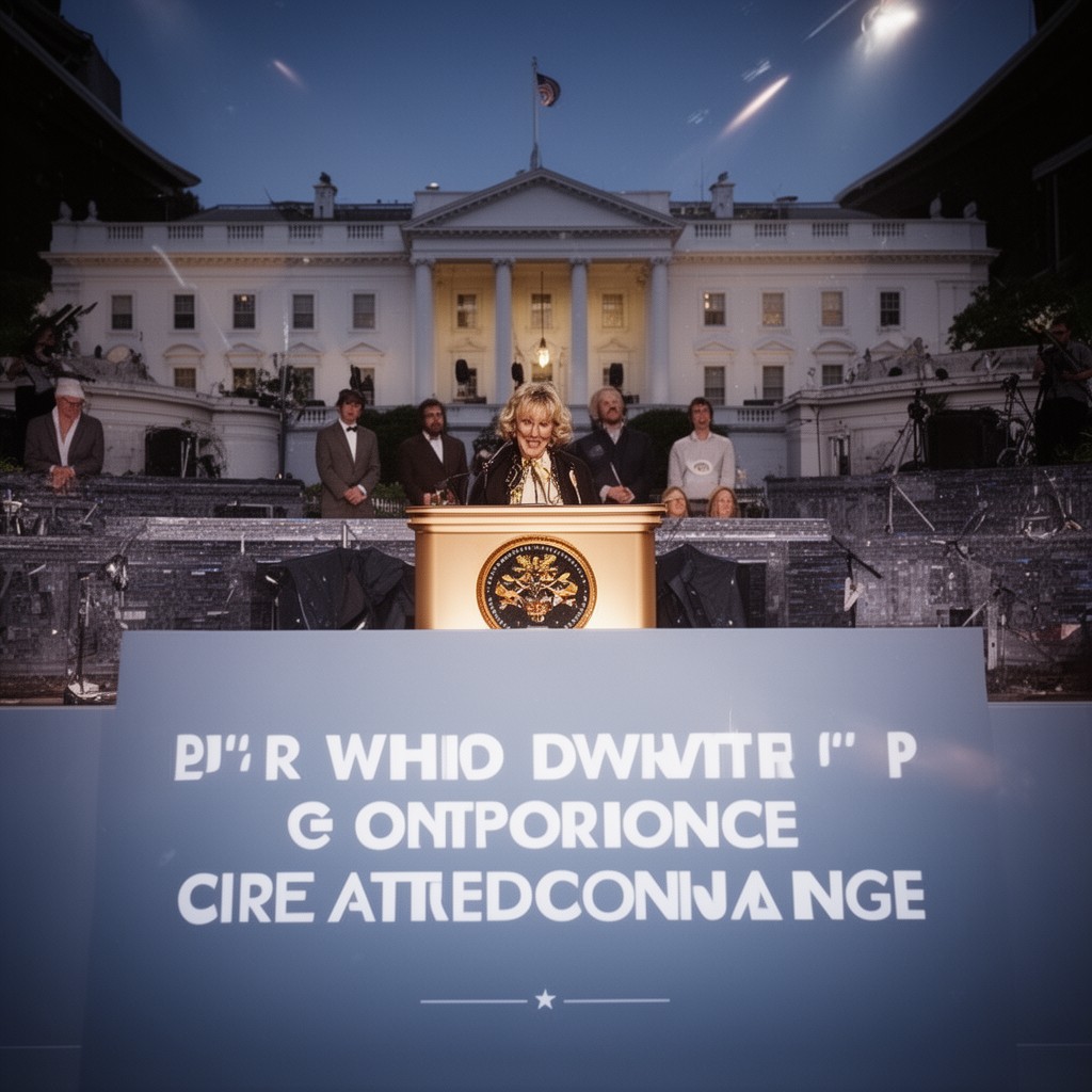 AI-generated illustration of White House Correspondents' Association