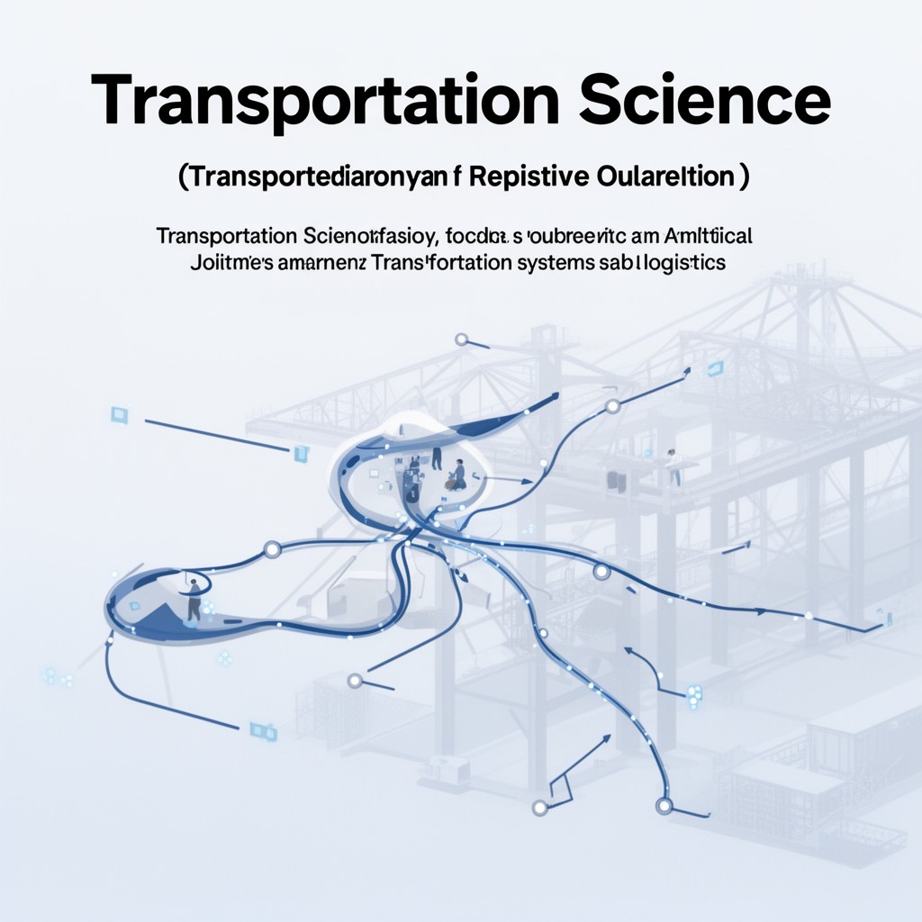AI-generated illustration of Transportation Science