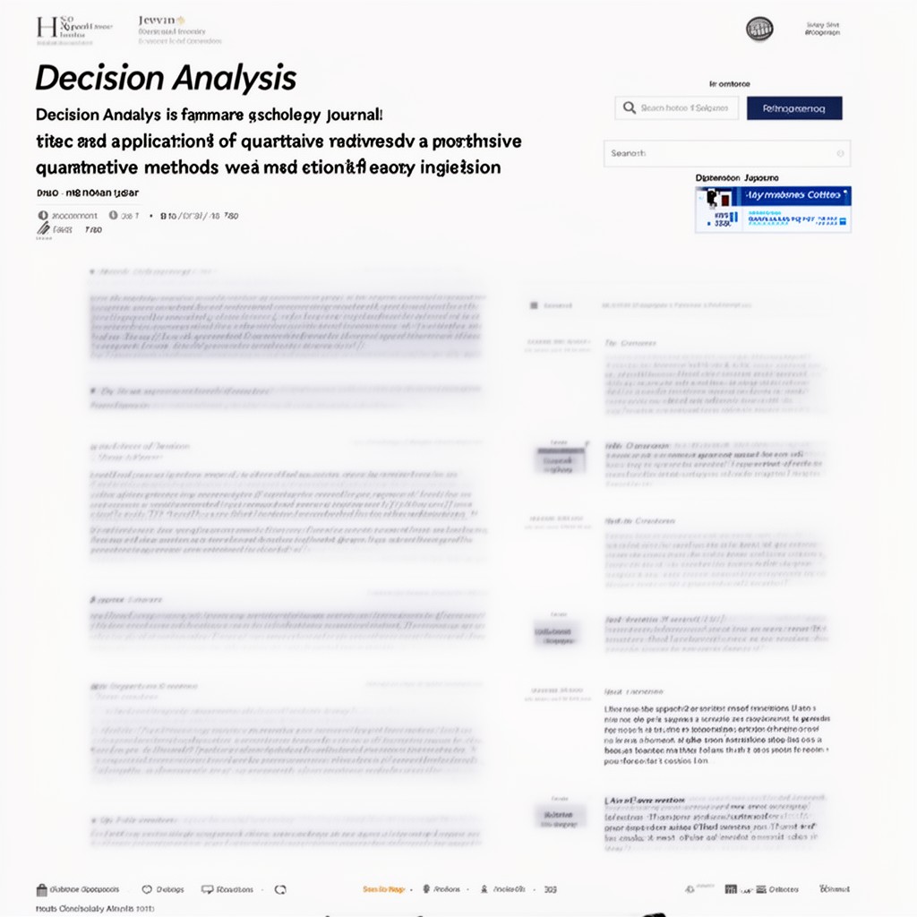 AI-generated illustration of Decision Analysis