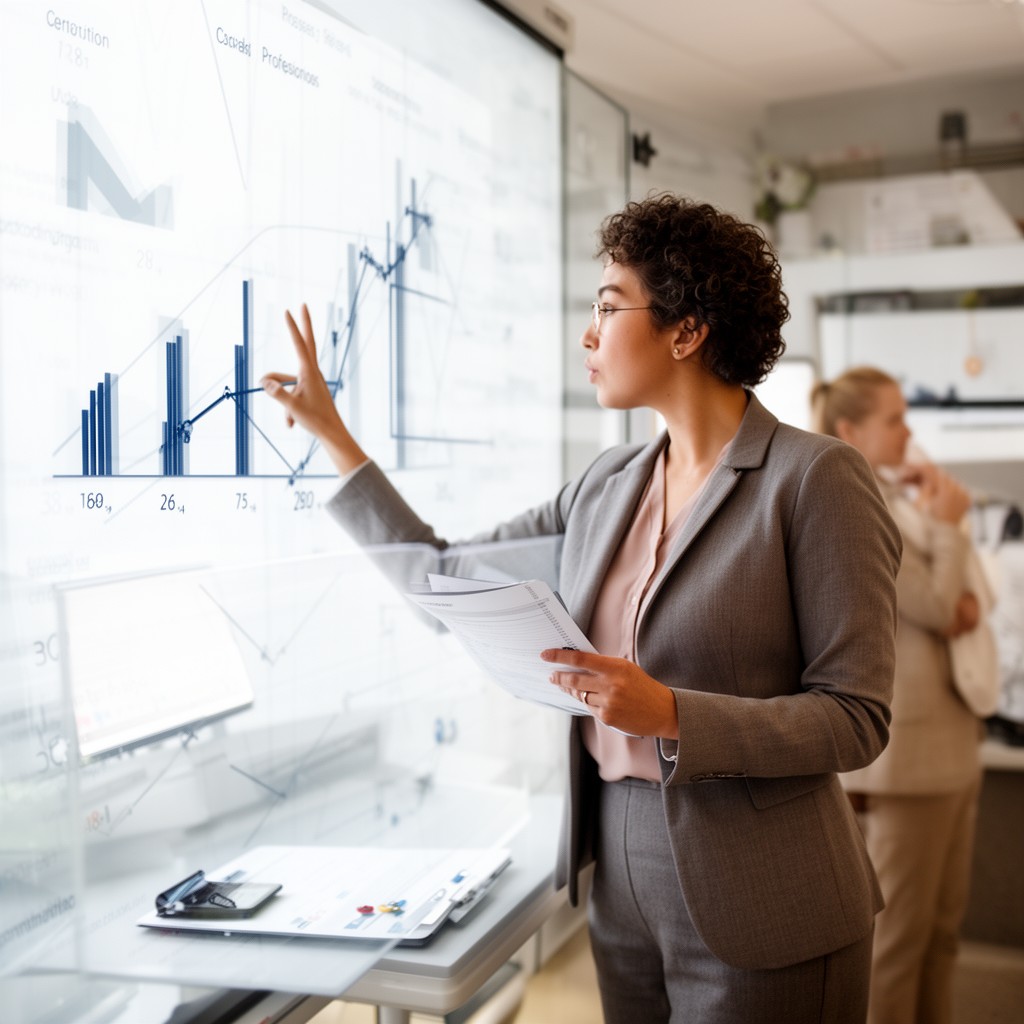 AI-generated illustration of Certified Analytics Professional