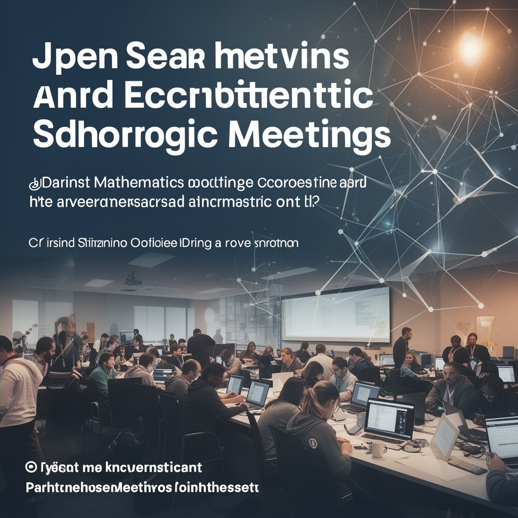 AI-generated illustration of Joint Mathematics Meetings