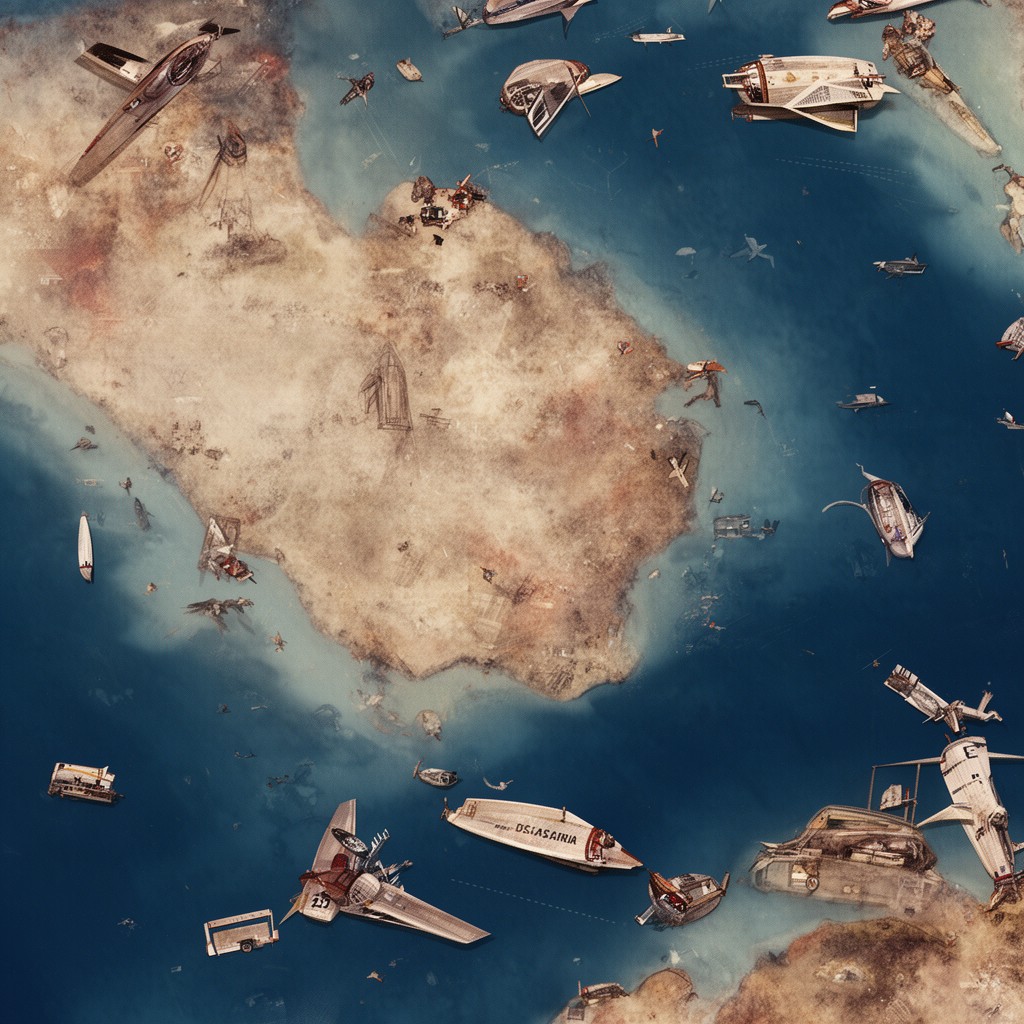 AI-generated illustration of Oceania