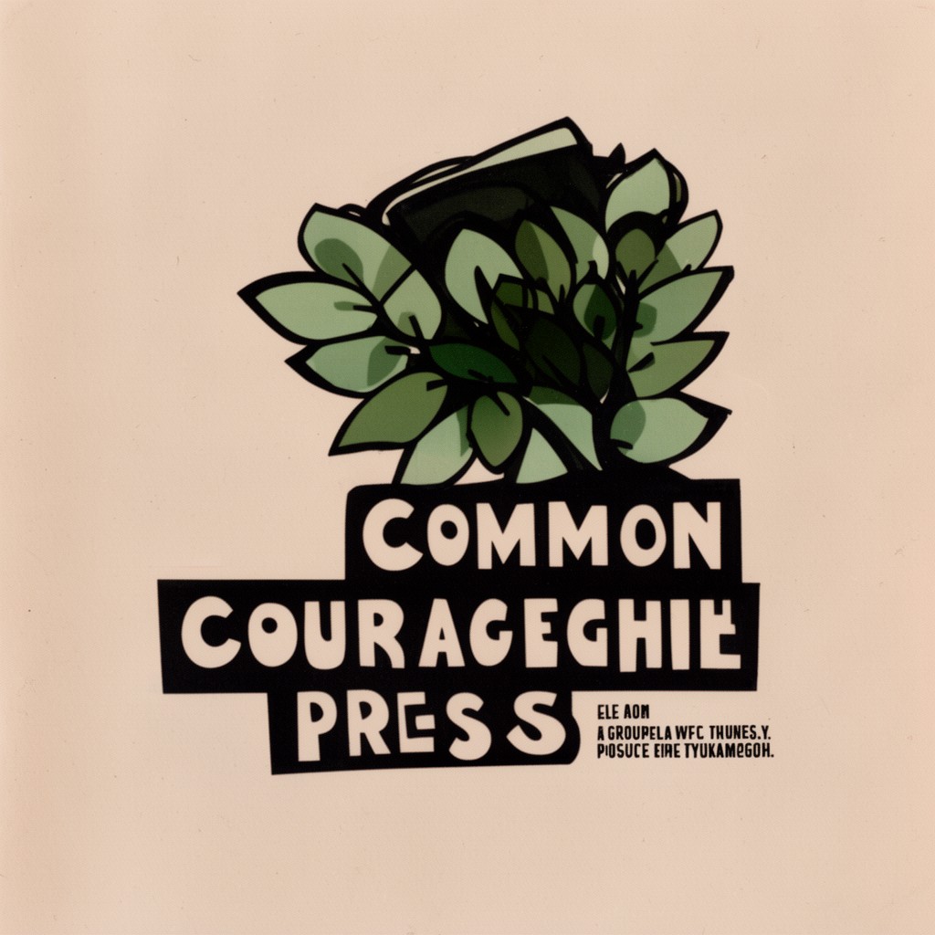 AI-generated illustration of Common Courage Press