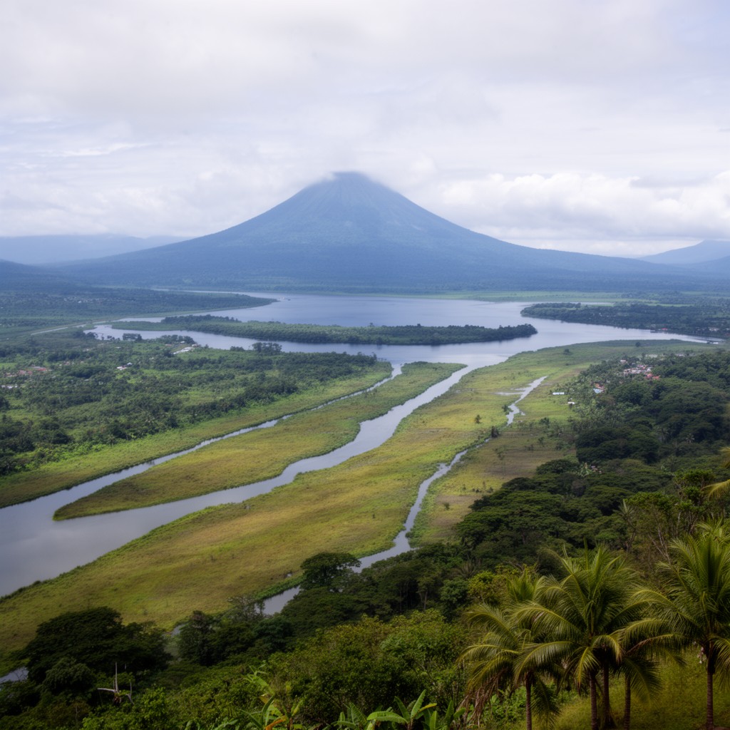 AI-generated illustration of Nicaraguan Depression