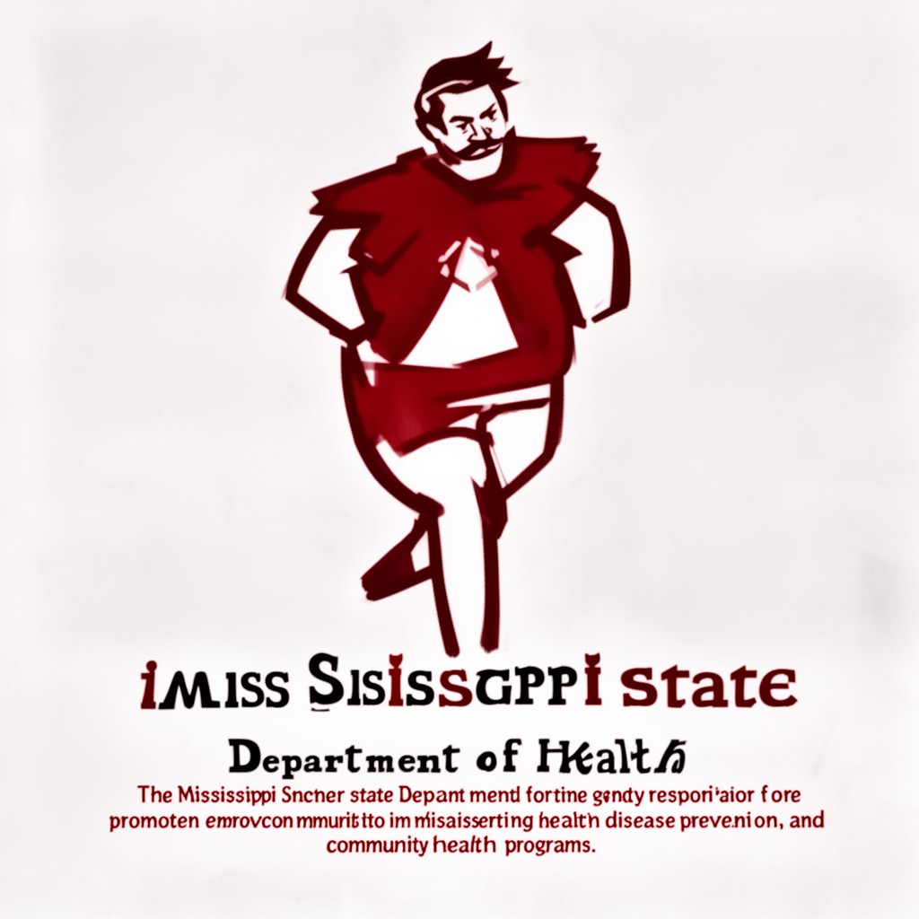 AI-generated illustration of Mississippi State Department of Health