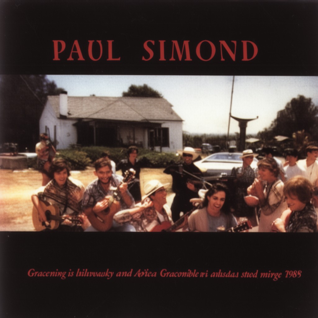 AI-generated illustration of Paul Simon song "Graceland"