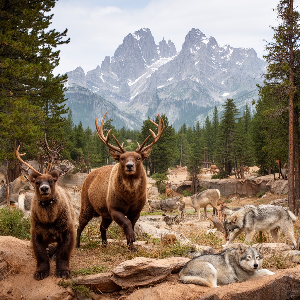 AI-generated illustration of Teton Trek