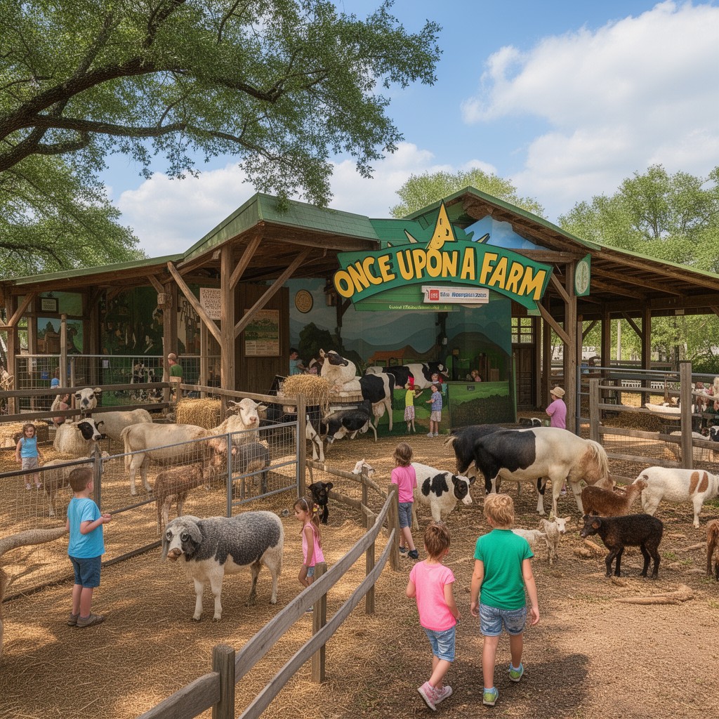 AI-generated illustration of Once Upon A Farm