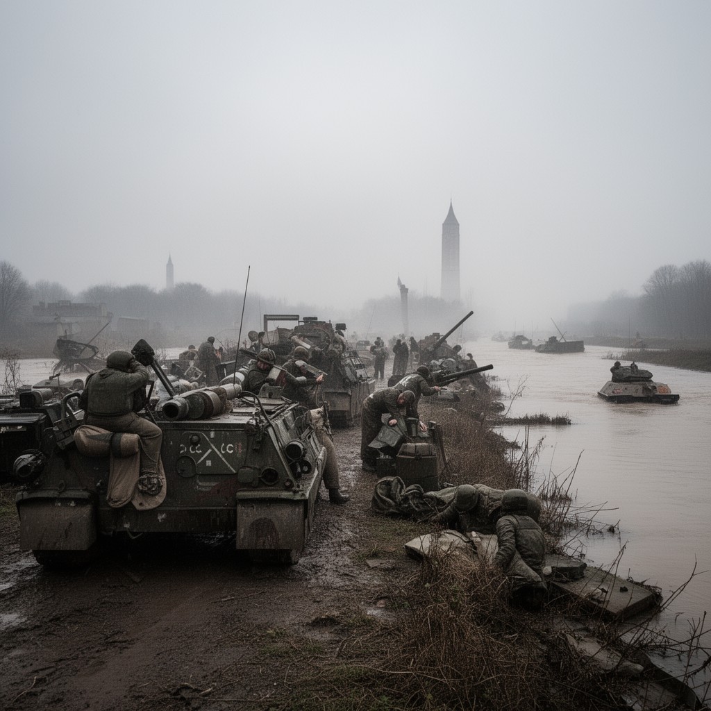 AI-generated illustration of Operation Plunder
