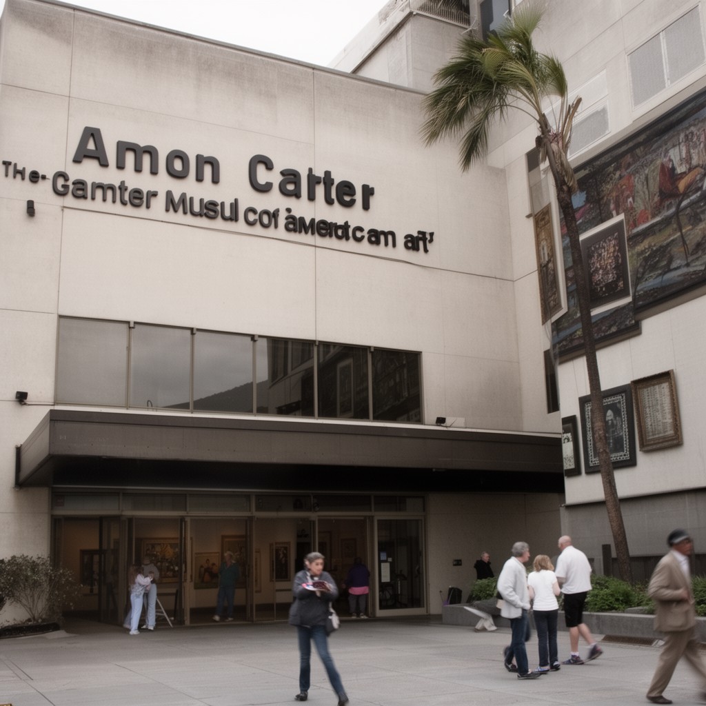 AI-generated illustration of Amon Carter Museum of American Art