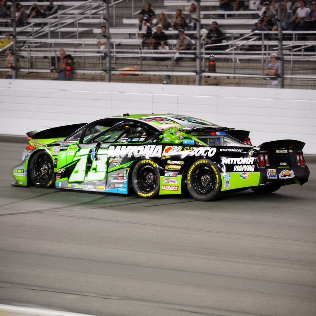 AI-generated illustration of Daytona 500