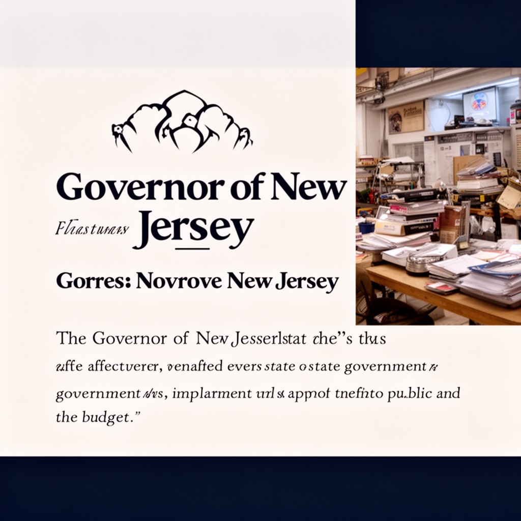 AI-generated illustration of Governor of New Jersey