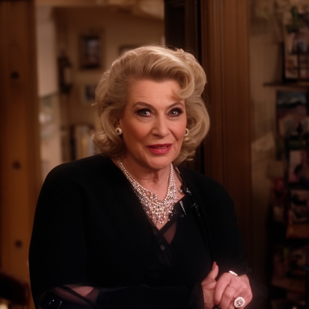 AI-generated illustration of Lucille Bluth