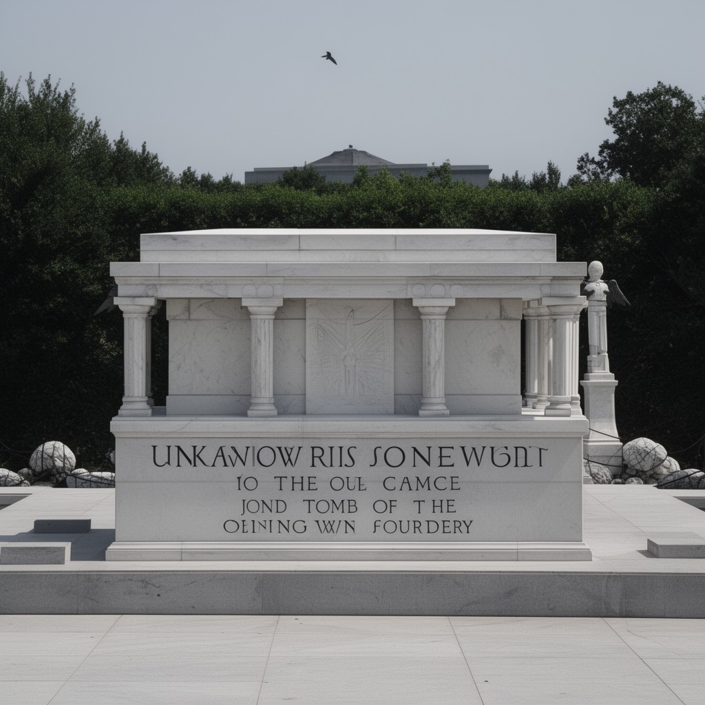 AI-generated illustration of Tomb of the Unknown Soldier