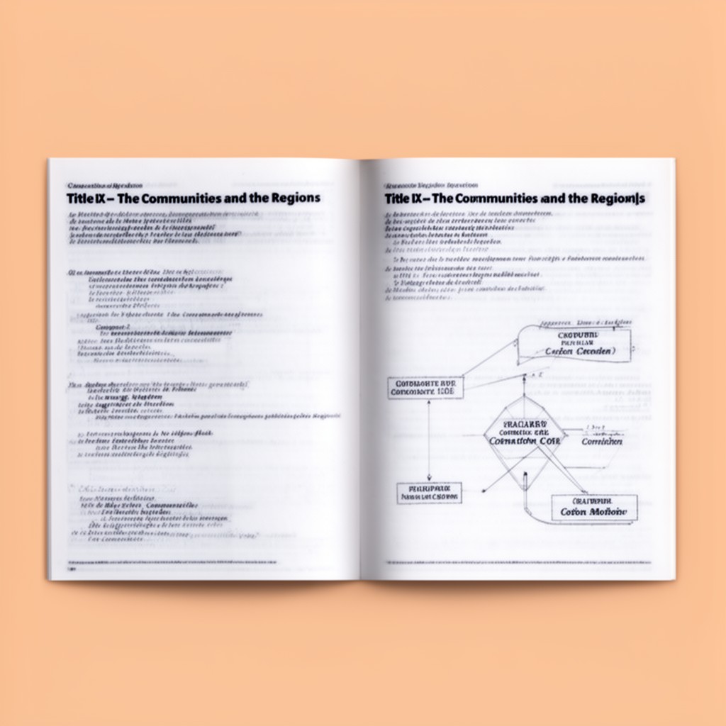AI-generated illustration of Title IX – The Communities and the Regions