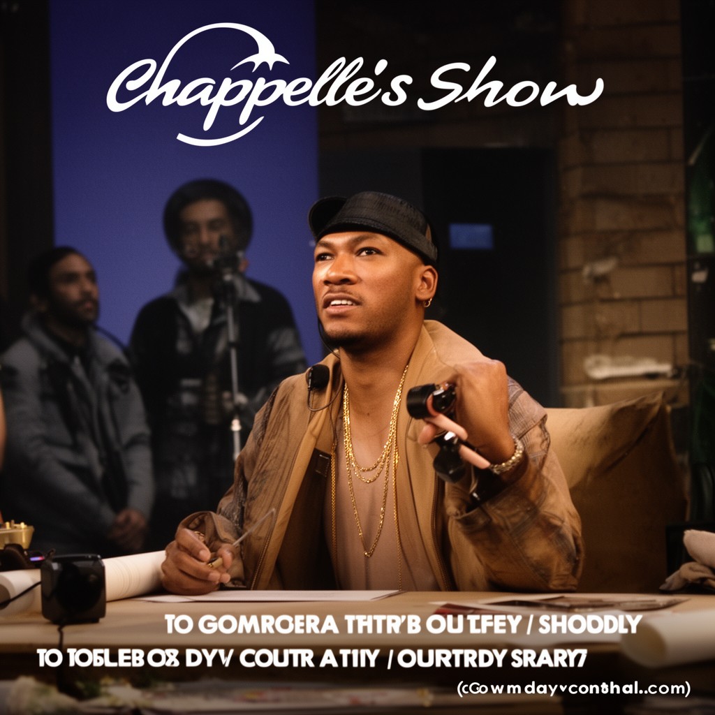 AI-generated illustration of Chappelle's Show on Comedy Central