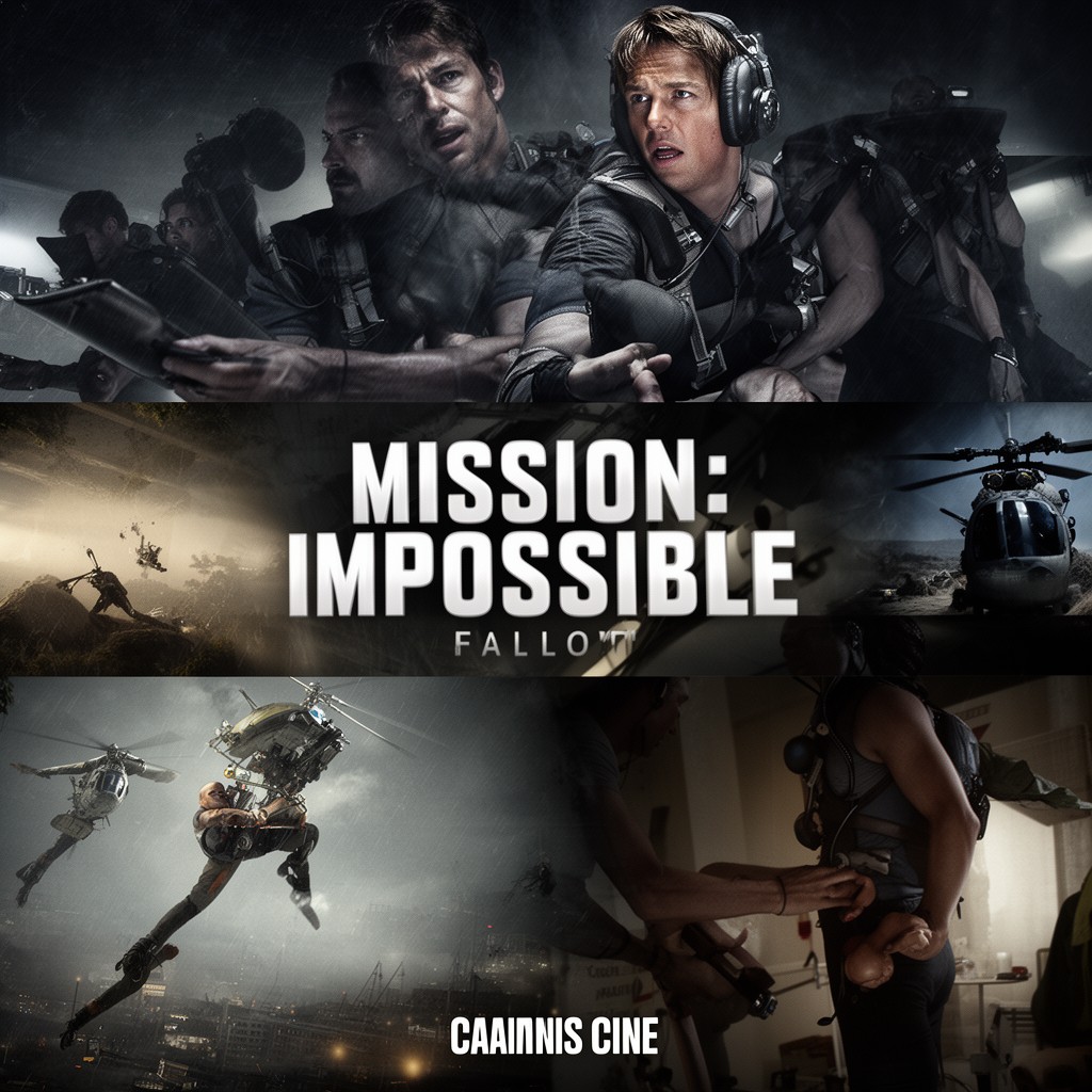 AI-generated illustration of Mission: Impossible – Fallout