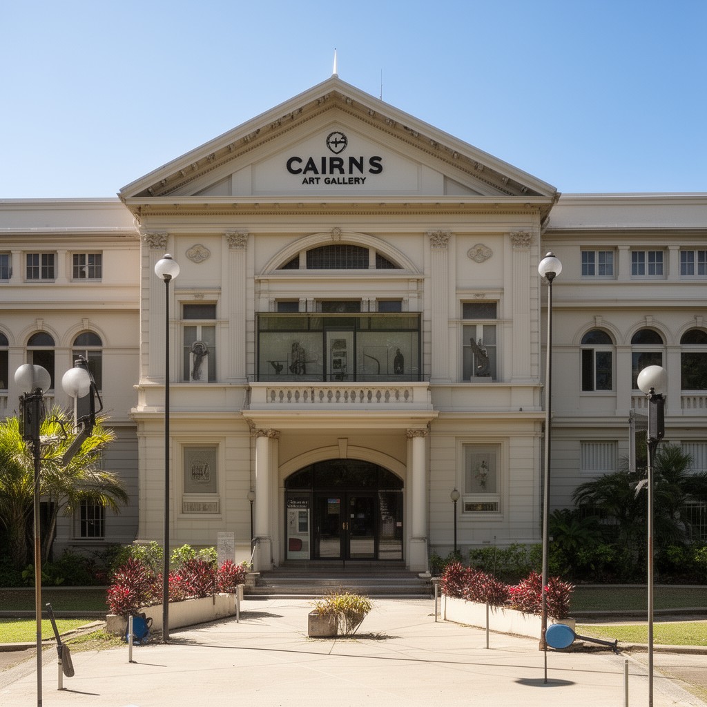 AI-generated illustration of Cairns Art Gallery