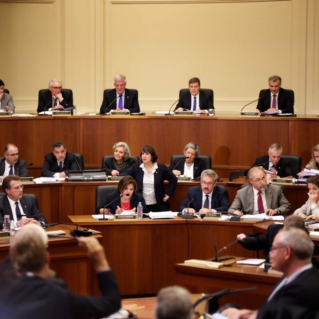 AI-generated illustration of Cabinet of New South Wales