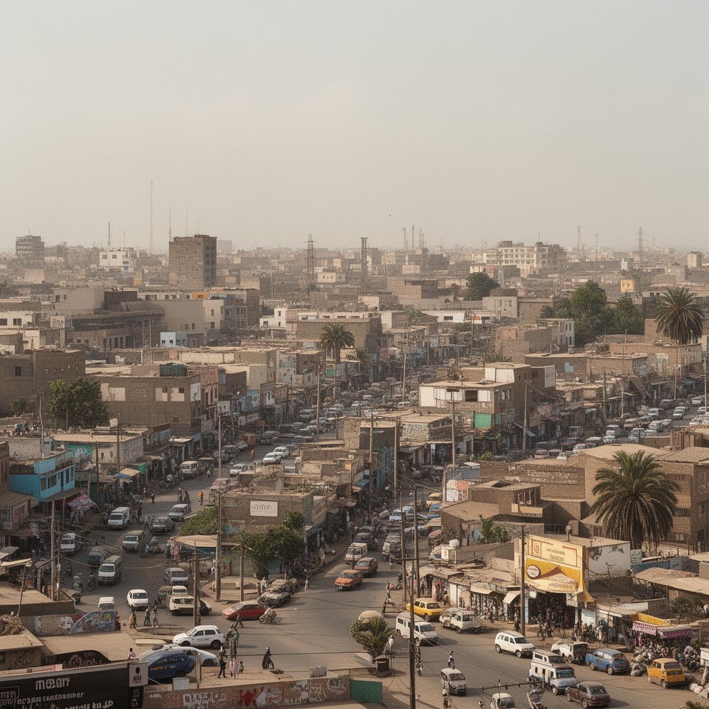 AI-generated illustration of Dakar Region