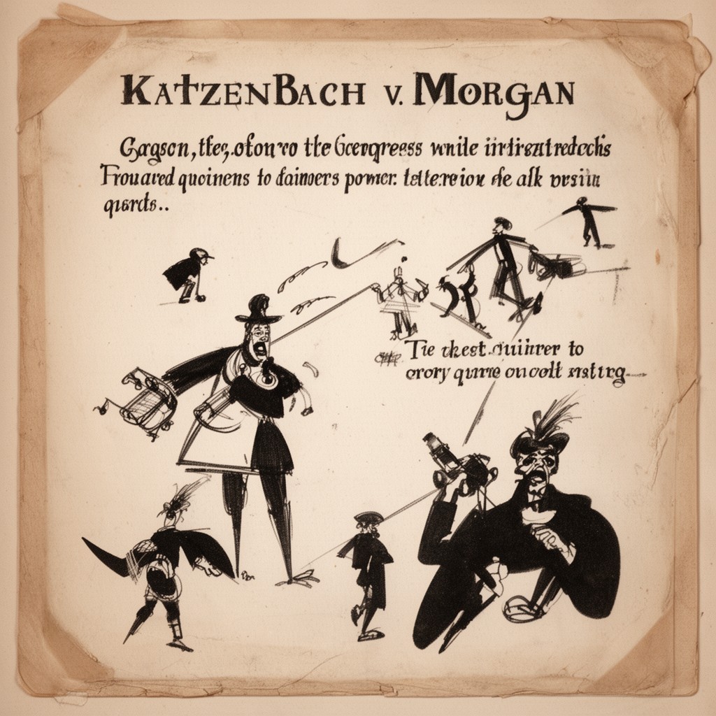 AI-generated illustration of Katzenbach v. Morgan