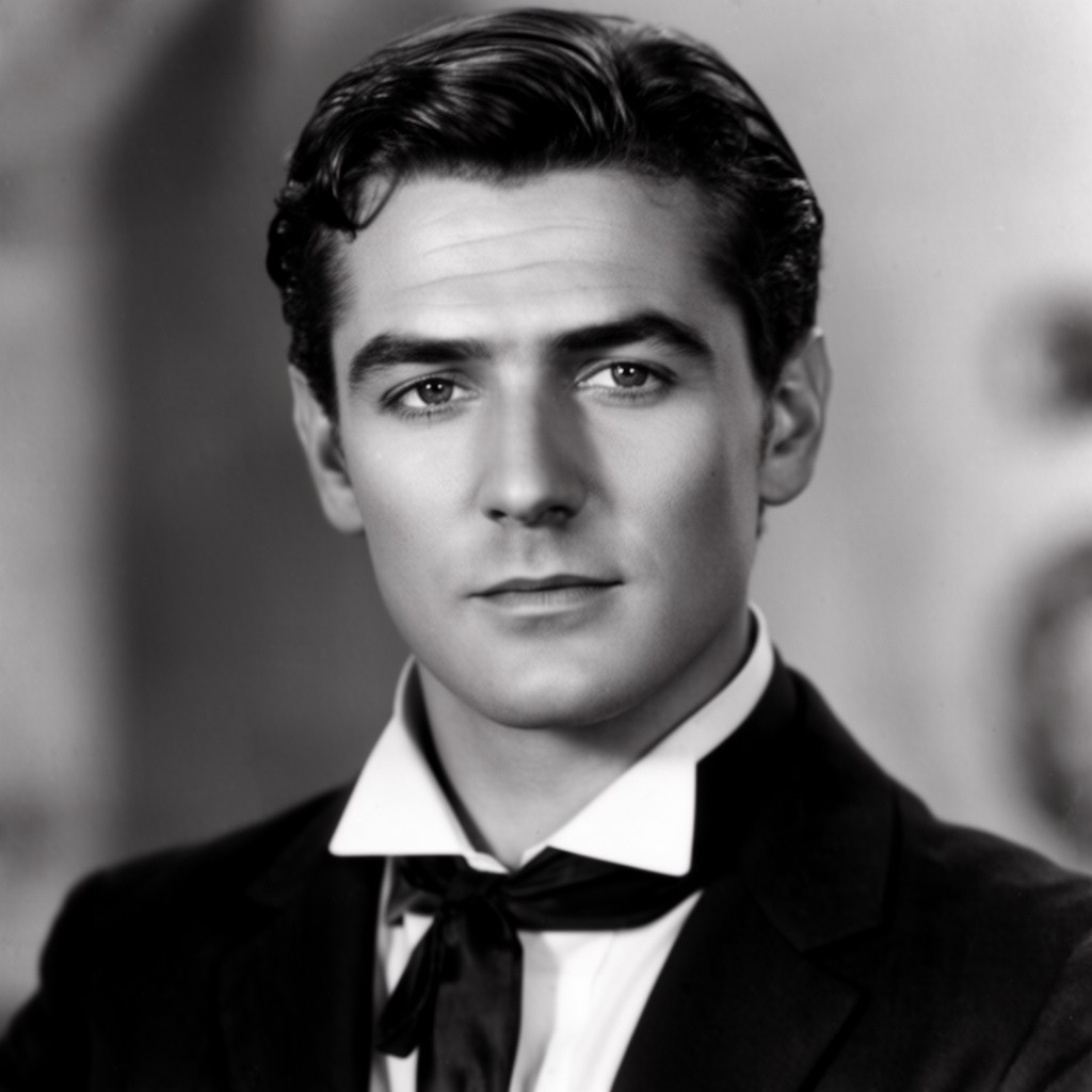 AI-generated illustration of Douglas Fairbanks