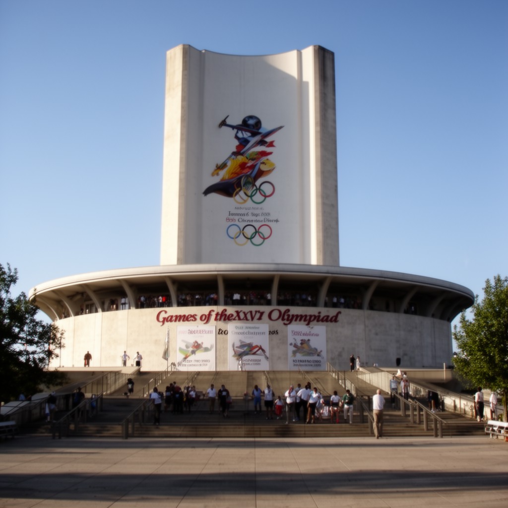 AI-generated illustration of Games of the XXVI Olympiad