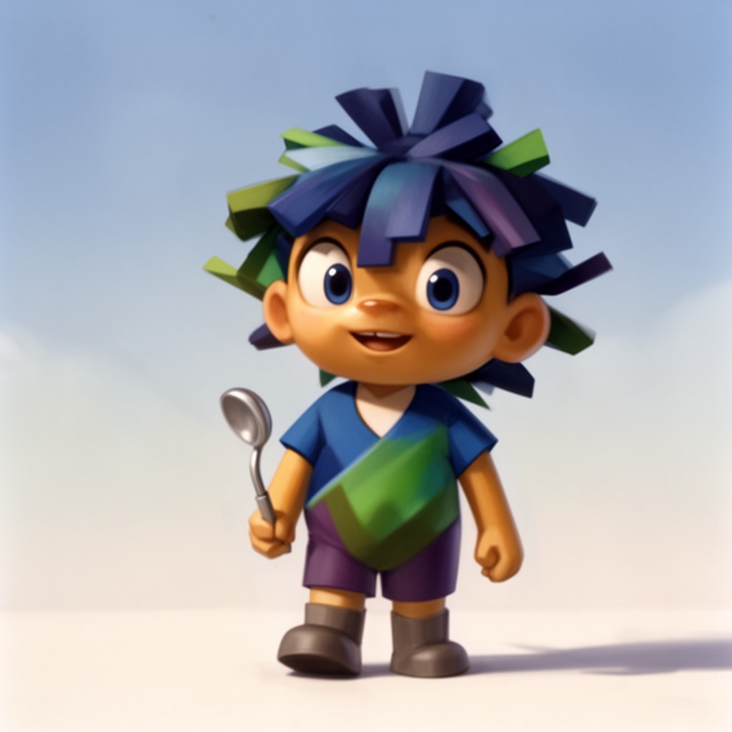AI-generated illustration of Izzy