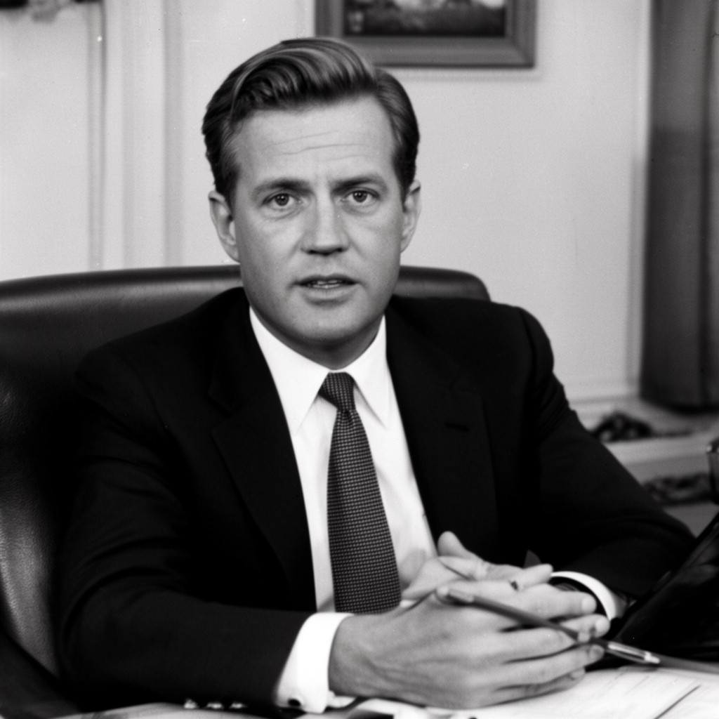 AI-generated illustration of Robert F. Kennedy