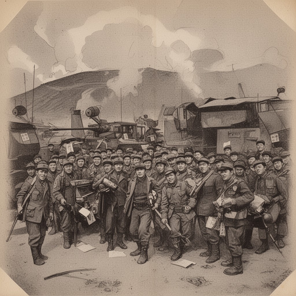AI-generated illustration of Operation Kogo
