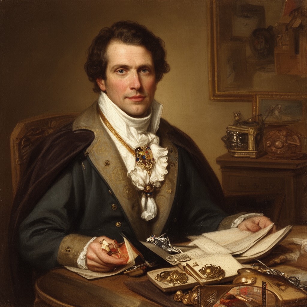 AI-generated illustration of Francisco Fernández de la Cueva, 10th Duke of Alburquerque