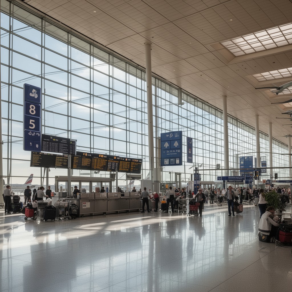 AI-generated illustration of Terminal 5